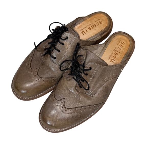 Bed Stu Matilda Channing Oxford Mules Size 7 - Picture 1 of 8
